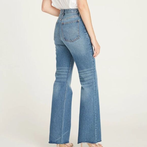 Vigoss ROYCE 70S HIGH RISE FLARE JEANS INDIGO SIZE 27/4 STITCH FIX NWT - Picture 2 of 4